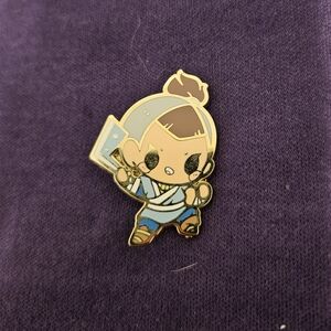 "Chibi Sokka" Fantasy Pin